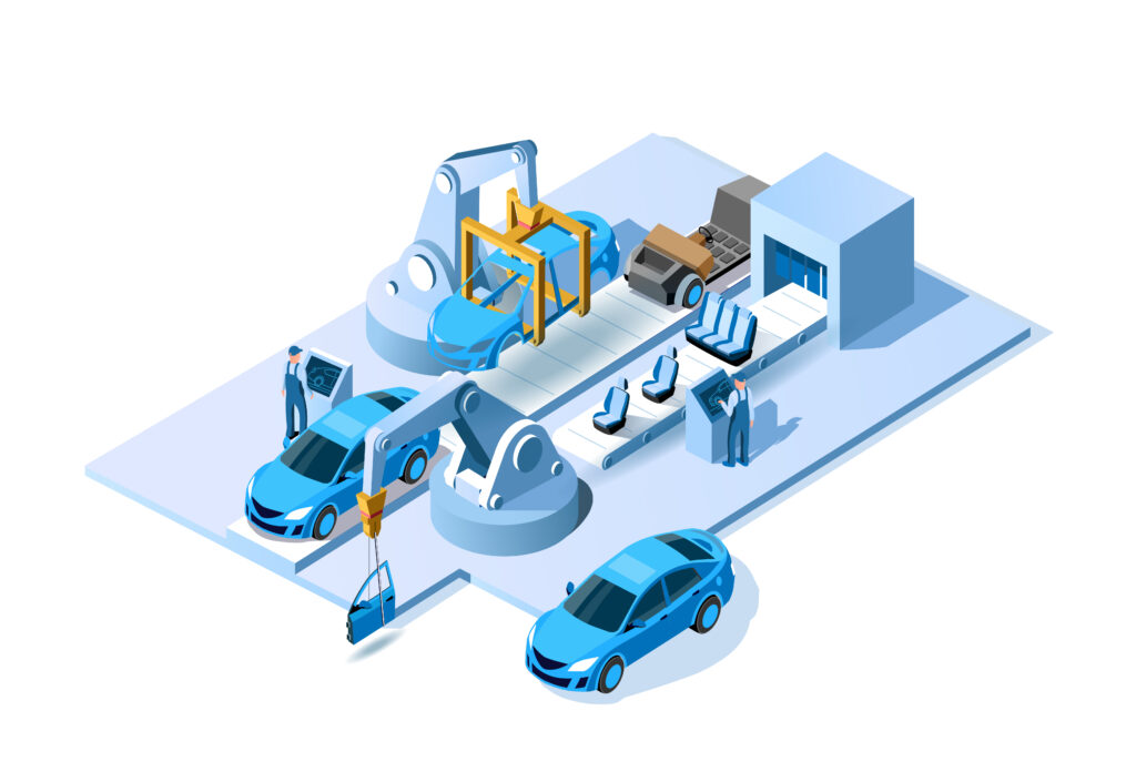 Car,Factory.,Automobile,Plant.,Automotive,Assembly,Line.,Engineering,Systems,Automobile